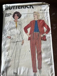 butterick patterns 3180 Misses Jacket And Pants Sz 6-8-10 - Picture 1 of 3