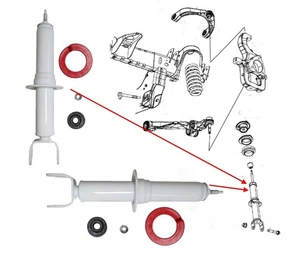Stoßdämpfer VA RS55000X Ram 1500 4WD (Gen.5) Bj:19-25 (PAAR) nicht für M - Bild 1 von 2
