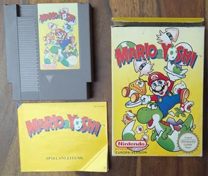 Mario & Yoshi -  OVP ANLEITUNG NINTENDO NES  SPIEL - Bild 1 von 8