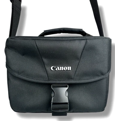 Canon 200ES Camera Bag Gadget Shoulder Bag Padded Divider Adjustable Strap New - Image 1 of 4