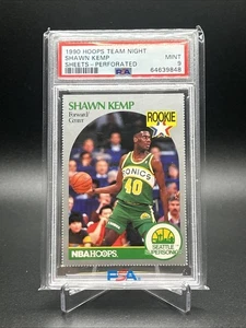Shawn Kemp 1990 Hoops Team Night RC PSA 10 Perforated PSA 9 - Picture 1 of 1