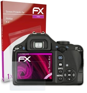 atFoliX Película Vidrio para Pentax K-x 9H Armadura protectora - Imagen 1 de 5