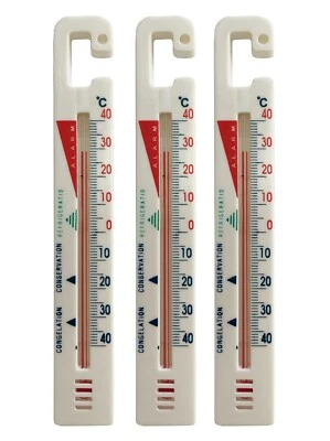 3 x Thermometer, Kühlschrankthermometer, Gefrierfach, Kühlschrank, Gefriertruhe - Bild 1 von 2