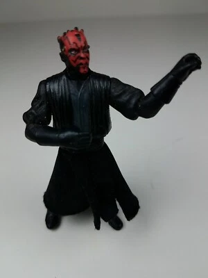 Vintqge STAR WARS DARTH MAUL 1999 HASBRO EPISODE I SITH LORD FIGURE 3.75" - Image 1 of 4