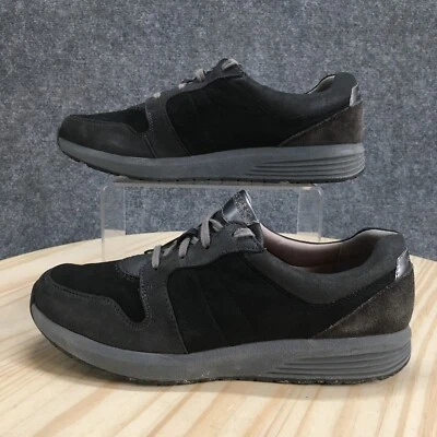 Rockport Shoes Womens 9 M Derby Sneakers Black Leather Lace Up Casual BX2302 - Image 1 of 4