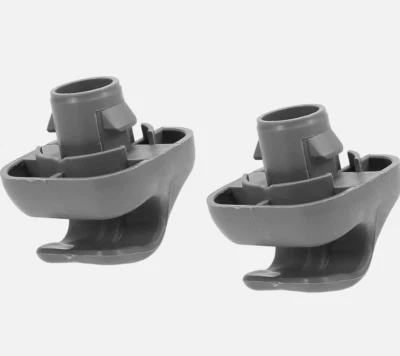 HONDA GENUINE Civic CR-V Insight Acura TSX Sunvisor Grey Clips 88217-S04-003ZAx2 - Image 1 of 2