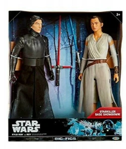 Jakks Star Wars Kylo Ren vs. Rey Action Figure 18"  Starkiller Base Showdown - Picture 1 of 2