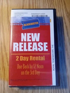 The Royal Tenenbaums VHS Blockbuster 2001 Rare Htf - Picture 1 of 4