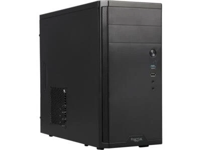 Fractal Design Core 1100, Black, Micro ATX, Mini Tower, Computer Case - Image 1 of 4