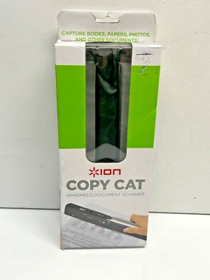 NEW Ion Copy Cat Handheld Document Scanner With Accessories - Image 1 of 2