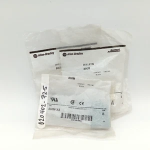 Lote de 3 bloques de contacto Allen-Bradley 800M-XA - Imagen 1 de 3