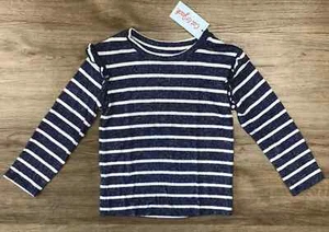 Girls' Long Sleeve Lightweight Knit Ruffle Pullover T-Shirt Sweater Blue XS S M - Picture 1 of 3