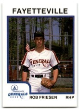 1987 ProCards Rob Friesen Fayetteville Generals #1317