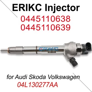 0445110638 0445110639 Diesel Fuel Injector for Audi Skoda Volkswagen 04L130277AA - Picture 1 of 7