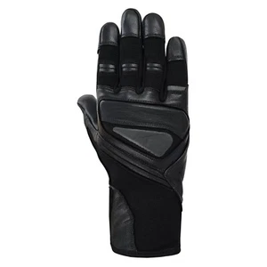 Motorcycle Gloves Biker Motorbike Leather Gloves Biker Black New - Picture 1 of 4