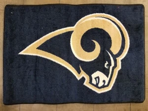 Los Angeles Rams Spirit Rug 3'10" x 2'8" Officially Licensed NFL Rug - Picture 1 of 1