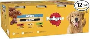 Pedigree Adult - Nassfutter für Hunde - für ausgewachsene Hunde - gemischte Auswahl in Soße - - Bild 1 von 4