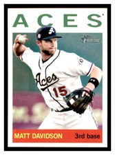 2013 Topps Heritage Minor League #20 MATT DAVIDSON Reno Aces