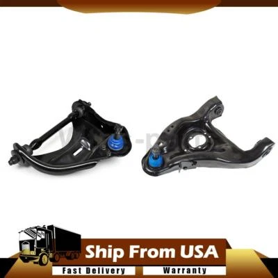 2x Brazos de control inferiores superiores delanteros para Chevrolet Blazer 2001 2000 1999 1998 Foto 1 de 4