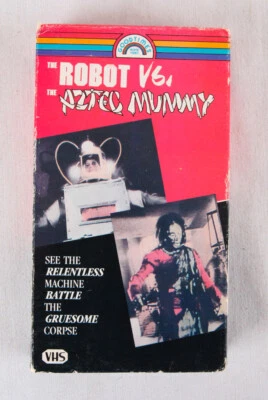 Robot vs The Aztec Mummy, VHS, 1960 (1986), Mexican Cinema - Image 1 of 4