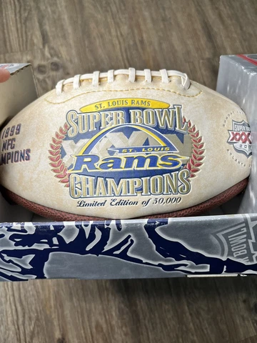 2000 Super Bowl XXXIV St. Louis Rams Fotoball SportS Football NFL NFC Champ 1999 Cover