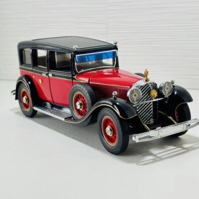 Retro Franklin Mint Mercedes-Benz 770K 1935 scala 1/24 minicar giocattolo - Immagine 1 di 4