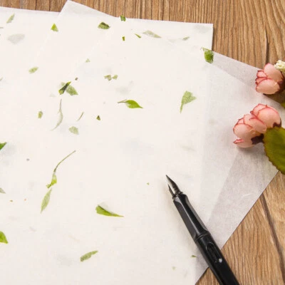 30件装复古手工信纸绘画书法书写米纸 — 第 1/4 张图片