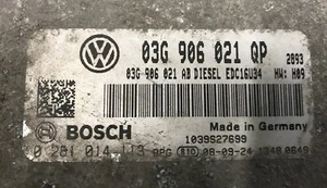 03G906021QP ŠKODA SUPERB 2,0 TDI MÓDULO DE CONTROL DE MOTOR ECU UNIDAD EDC16U34 - Imagen 1 de 4