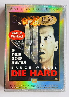 Die Hard (1988) Rare THX Mastered (2 Disks w Computer DVD) - NEW FACTORY SEALED - Image 1 of 2