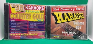 X2 ChartBuster Karaoke Clásico Country Hits Vol 282 y Hot Country Hits Vol. 267 - Imagen 1 de 2