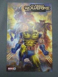 Hermosa portada de cómics de Marvel de X LIVES/Deaths of Wolverine 3 QUAH VARIANTE en muy buen estado/nuevo en m - Imagen 1 de 5