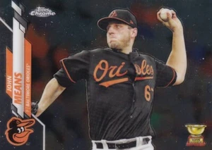 2020 TOPPS CHROME ALL STAR ROOKIE- JOHN MEANS #121 BALTIMORE ORIOLES - Picture 1 of 1