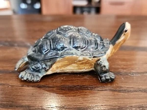 Vintage OTAGIRI OMC Japan Keramik Schildkröte Figur Schildkröte Terrapin realistisch - Bild 1 von 5