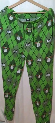 Pantalones de pijama Star Wars Baby Yoda, para mujer talla grande Foto 1 de 4