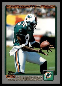 Chris Chambers 2001 Topps Rookie Card  #356