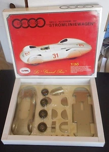 New AUTO UNION Tipo C. STROMLINIEWAGEN 16 cylinder 1937 REVIVAL Italy 1:20 Metal - Picture 1 of 3