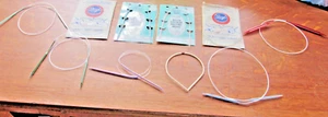 Vintage Susan Bates, Boye Rundstricknadeln 10 Stück ~ verschiedene Größen - Bild 1 von 9
