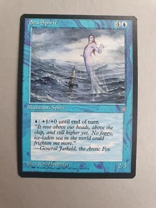 Sea Spirit , MTG Ice Age (1995), Uncommon Blue Creature NM - Picture 1 of 2