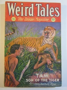 Weird Tales Pulp v. 17 #4, June-July 1931  VG Tam Son of the Tiger! - Picture 1 of 5