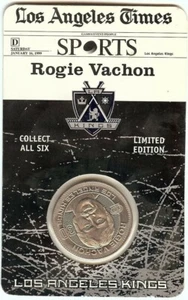 Roggie Vachon1998-99 Limited Coin Los Angeles Kings Forum Last Season - Picture 1 of 1