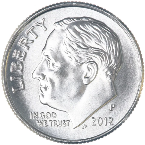 2012 P Roosevelt Dime Choice BU US Coin Cover
