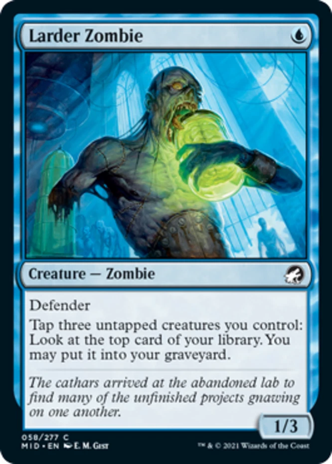 x1 Larder Zombie - Innistrad: Midnight Hunt - NM - MTG - Image 1 of 1