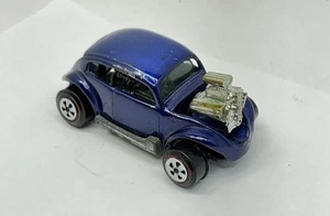 VTG 1968 JOHNNY LIGHTNING VW BUG BOMB PURPLE- RED LINE  MISSING BACK MOTOR (T284 - Picture 1 of 5