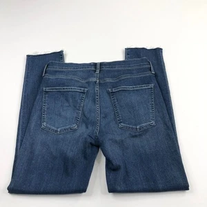 Jeans AGOLDE 28 (veste 29W 27L) Sophie vita alta orlo grezzo taglio A018-3005 vita media - Foto 1 di 9