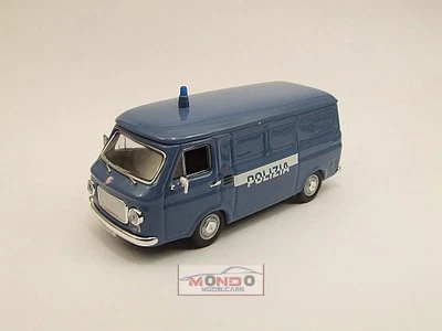 1:43 RIO Fiat 238 Van 1974 Polizia Police Blue RIO4297 - Immagine 1 di 2