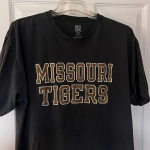 Vintage Red Oak Sportswear Missouri Tigers T-Shirt Men's XL Mizzou 90s NCAA GUC - Picture 1 of 4