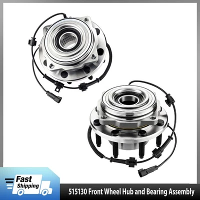 Cojinete de cubo de rueda delantera SRW 4x4 para Ford F-250 F-350 Super Duty 2011-2016 6,7 L Foto 1 de 4