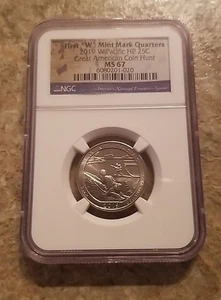 2019 W Quarter War in Pacific NGC MS67 2/2 - Picture 1 of 2