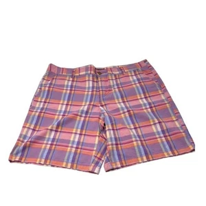 Shorts Preppy Y2K Merona Plaid Pink Bermuda Lightweight Shorts | Size 14 - Bild 1 von 8