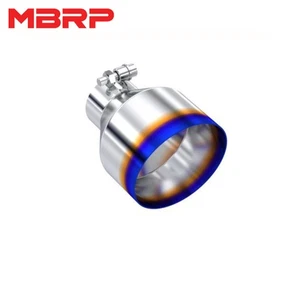 MBRP Armor Pro 6.5" Round Angle Cut Burnt End Exhaust Tip 2.5" ID/5" OD T304 - Bild 1 von 5